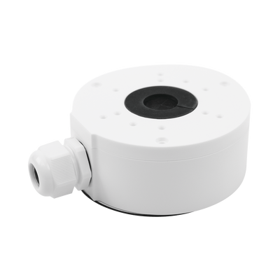 SYSCOM VIDEO Caja de Conexiones Plástica Compatible con Cámaras epcom / HIKVISION / Uso en Exterior MOD: DS-1280-ZJ-XS-P