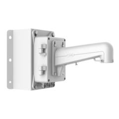 HIKVISION Montaje de Esquina con Caja de Conexión para Domos PTZ epcom y HIKVISION / Fabricado con Aleación de Aluminio y Acero MOD: DS-1602ZJ-BOX-CORNER