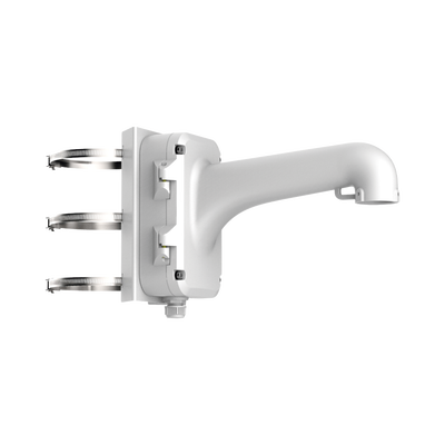 HIKVISION Montaje de Poste para Domos Hikvision / Color Blanco / Uso en Exterior MOD: DS-1604ZJ-POLE