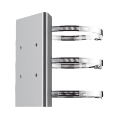 HIKVISION Montaje de Poste para Domo PTZ de Acero Inoxidable para Cámaras Hikvision MOD: DS-1673ZJ-P