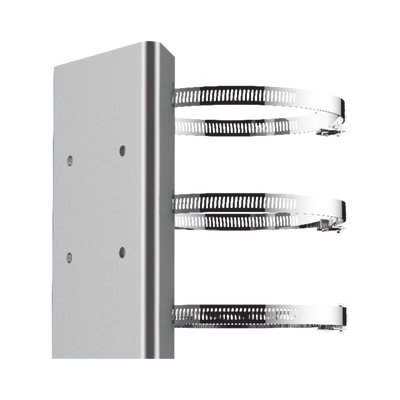 HIKVISION Montaje de Poste para Domo PTZ de Acero Inoxidable para Cámaras Hikvision MOD: DS-1673ZJ-P