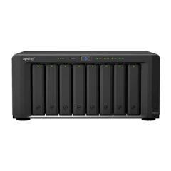 SYNOLOGY Servidor NAS de escritorio con 8 bahías / Expandible a 18 bahías / Hasta 216 TB MOD: DS-1815-PLUS