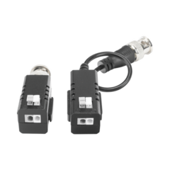 HIKVISION Kit de Transceptor (Balluns) TURBOHD / 8,5,4,3,2,1 Megapixel / Soporta HD-TVI / AHD / CVI / CVBS / Audio por Coaxitron / Menu OSD DS-1H18S/E(B)