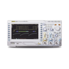 SYSCOM Osciloscopio Digital RIGOL de 2 Canales Análogos, 300 MHz de Ancho de Banda Análoga, Vel. de Muestreo-Tiempo Real de 2 GS/s, Base de Tiempo (min.) de 1 ns/div. MOD: DS2302A