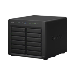 SYNOLOGY Servidor NAS de escritorio con 12 bahías / Expansible a 24 bahías / Hasta 368 TB / 4GB de RAM MOD: DS2419PLUS