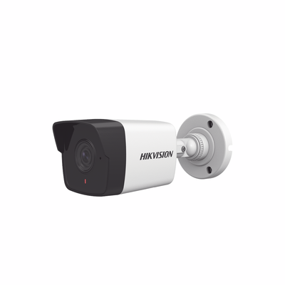 HIKVISION Bala IP 2 Megapixel / Lente 2.8 mm / Micrófono Integrado / 30 mts IR EXIR / Exterior IP66 / H.265 / PoE / ONVIF / MicroSD MOD: DS-2CD1023G0-IUF(C)