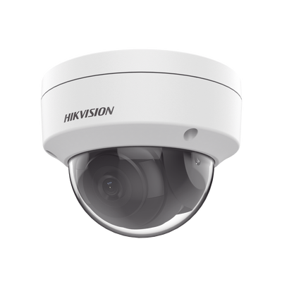 HIKVISION Domo IP 5 Megapixel / Lente 2.8 mm / 30 mts IR / WDR 120 dB / Exterior IP67 / Micrófono Integrado / H.265+ / PoE / ONVIF / MicroSD MOD: DS-2CD1153G0-I(UF)(C)