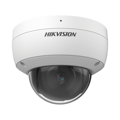 HIKVISION Domo IP 8 Megapixel (4K) / Lente 2.8 mm / 30 mts IR / WDR 120 dB / Exterior IP67 / Microfono Integrado / Antivandalico IK10 / Hik-Connect P2P / H.265+ / PoE / Micro SD DS-2CD1183G0-IUF(C)