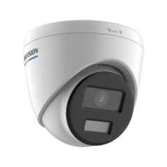 HIKVISION Bala IP 2 Megapixel / ACUSENSE Lite (Detección de Movimiento en Humanos y Vehículos) / Lente 2.8 mm / Luz Blanca 30 mts / Imagen a Color 24/7 / Exterior IP67 / WDR 120 dB / PoE / ONVIF DS-2CD1327G2-L