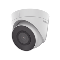 HIKVISION Turret IP 4 Megapixel / Lente 2.8 mm / ACUSENSE Lite (Detección de Movimiento en Humanos y Vehiculos) / 30 mts IR EXIR 2.0 / Microfono Integrado / Exterior IP67 / WDR 120 dB / PoE / ONVIF / MicroSD MOD: DS-2CD1343G2-I(UF)