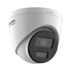 HIKVISION Turret IP 4 Megapixel / Imagen a Color 24/7 / PoE / Lente 2.8 mm / Luz Blanca 30 mts / Exterior IP67 / WDR 120 dB / H.265+ / ONVIF MOD: DS-2CD1347G0-L(C)
