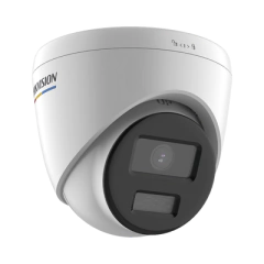 HIKVISION Turret IP 4 Megapixel / Imagen a Color 24/7 / PoE / Lente 2.8 mm / Luz Blanca 30 mts / Exterior IP67 / WDR 120 dB / H.265+ / ONVIF MOD: DS-2CD1347G0-L(C)
