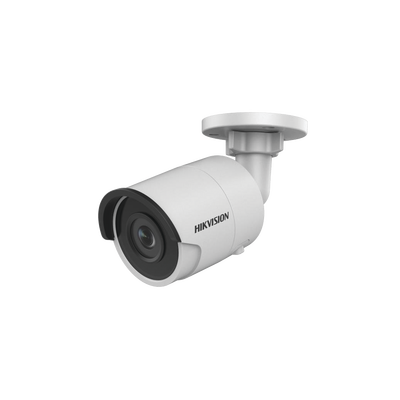 HIKVISION Bala IP 4 Megapixeles / Serie PRO / 30 mts IR EXIR / Exterior IP67 / Lente 2.8 mm / WDR 120 dB / PoE / Videoanaliticos Integrados / MicroSD MOD: DS-2CD2043G0-I