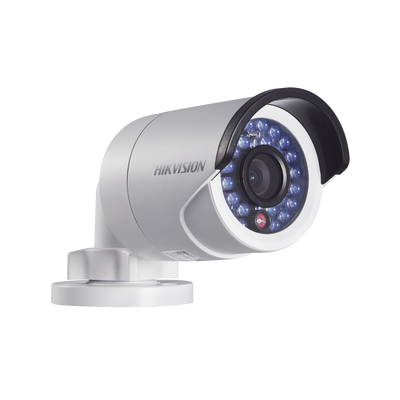HIKVISION Mini Bala IP 5 Megapixel / H.264+ / Hik-Connect P2P / 30 mts IR Inteligente / dWDR / PoE / IP66 / Exterior / ONVIF MOD: DS-2CD2052-I