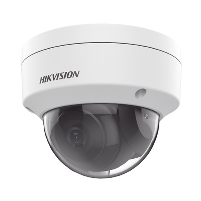 HIKVISION Domo IP 2 Megapixel / Lente 2.8 mm / 30 mts IR EXIR /Exterior IP67 / IK10 / WDR 120 dB / PoE / Videoanaliticos (Filtro de Falsas Alarmas) / Entrada y Salida de Audio y Alarma / microSD DS-2CD2123G2-I(S)