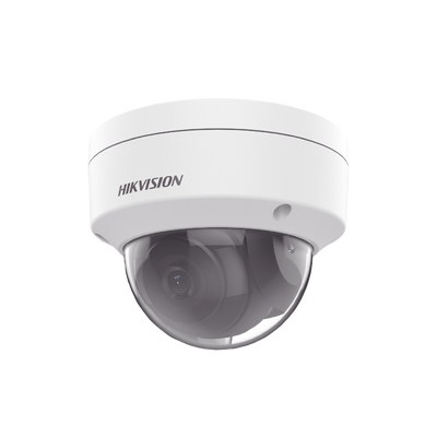 HIKVISION Domo IP 2 Megapixel / Lente 2.8 mm / 30 mts IR EXIR /Exterior IP67 / IK10 / WDR 120 dB / PoE / Videoanaliticos (Filtro de Falsas Alarmas) / Entrada y Salida de Audio y Alarma / microSD DS-2CD2123G2-I(S)(D)