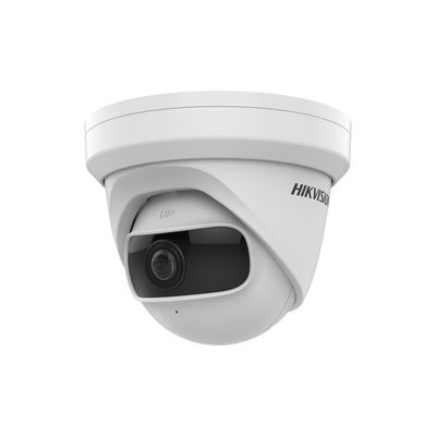 HIKVISION Domo IP 4 Megapixel / Serie PRO + / Panorámica 180° / 10 mts IR / Lente 1.68 mm / WDR / PoE / Uso en Interior MOD: DS-2CD2345G0P-I