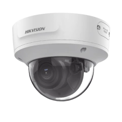 HIKVISION Domo IP 2 Megapixel / Lente Mot. 2.8 a 12 mm / 40 mts IR EXIR /Exterior IP67 / IK10 / WDR 120 dB / PoE / Videoanaliticos (Filtro de Falsas Alarmas) / Entrada y Salida de Audio y Alarma / microSD DS-2CD2723G2-IZS(D)