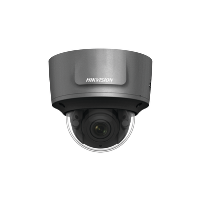 HIKVISION Domo IP 5 Megapixel / 30 mts IR EXIR / Lente Mot. 2.8 a 12 mm / WDR / IP67/ IK10 / Vídeo Análisis / Color negro / MicroSD MOD: DS-2CD2755FWD-IZSB