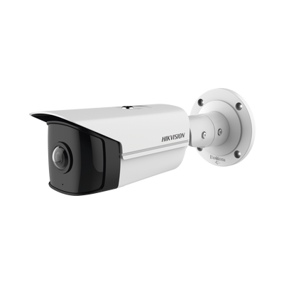 HIKVISION Bala IP 4 Megapixel / Serie PRO + / Panorámica 180° / 20 mts IR EXIR / WDR / Exterior IP67 / Vídeo Analíticos / PoE / Onvif MOD: DS-2CD2T45G0P-I