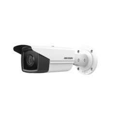 HIKVISION Bala IP 6 Megapixel / Lente 4 mm / 80 mts IR EXIR /Exterior IP67 / WDR 120 dB / PoE / Videoanaliticos (Filtro de Falsas Alarmas) / Onvif / MicroSD DS-2CD2T63G2-4I