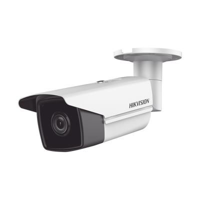 HIKVISION Bala IP 8 Megapixel (4K)/ Lente 4 mm / 80 mts IR EXIR / Exterior IP67 / WDR 120 dB / PoE / Videoanaliticos (Filtro de Falsas Alarmas) / Onvif / MicroSD DS-2CD2T83G2-4I