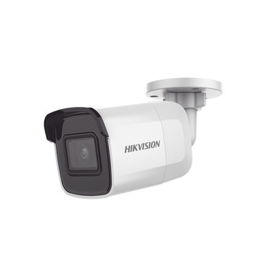 HIKVISION Bala IP 2 Megapixel / 40 mts IR EXIR / Lente 2.8 mm / Ultra Baja Iluminación / IP67 / IK10 / Videoanaliticos Integrados / WDR 120 dB / PoE / MicroSD MOD: DS-2CD3025G0-IB