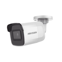 HIKVISION Bala IP 4 Megapixel / Lente 2.8 mm / 40 mts IR EXIR /Exterior IP67 / IK10 / Videoanaliticos Integrados / PoE / WDR 120 dB / Ultra baja Iluminación / Detección Facial / MicroSD MOD: DS-2CD3045G0-I(B)