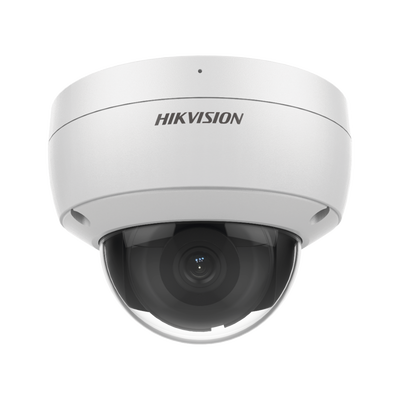 HIKVISION Domo IP 5 Megapixel / Lente 2.8 mm / 40 mts IR / DarkFighter / Exterior IP67 / IK10 / WDR 120 dB / Entrada y salida de Audio y Alarma / Captura Facial / Onvif / MicroSD DS-2CD3156G2-IS(U)(C)
