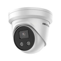 HIKVISION Turret IP 5 Megapixel / Lente 2.8 mm / Micrófono Integrado / 40 mts IR / Exterior IP67 / WDR 120 dB / Audio y Alarma / Captura Facial / Onvif / MicroSD MOD: DS-2CD3356G2-IS(U)(C) - comprar en línea