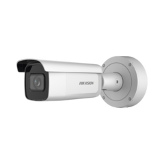 HIKVISION Bala IP 8 Megapixel (4K) / Lente Mot. 2.7 a 13.5 mm / 60 mts IR EXIR / Videoanaliticos / AcuSense / DarkFighter / Exterior IP66 / IK10 / WDR 120 dB / PoE+ / Entrada y salida de Audio y Alarmas DS-2CD3686G2-IZS(H) - comprar en línea