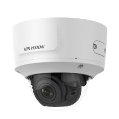 HIKVISION Domo IP 4 Megapixel / Lente Mot. 2.7 a 13.5 mm / 40 mts IR EXIR / Exterior IP66 / IK10 / WDR 120 dB / PoE / Audio y Alarmas / Videoanaliticos Integrados / MicroSD DS-2CD3746G2-IZS(H)