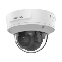 HIKVISION Domo IP 5 Megapixel / Lente Mot. 2.7 a 13.5 mm / 45 mts IR EXIR / AcuSense / IP67 / IK10 / WDR 120 dB / PoE+ / Entrada y Salida de Audio y Alarmas / MicroSD DS-2CD3756G2T-IZS