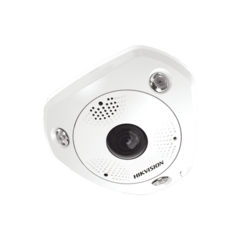 HIKVISION Fisheye IP 6 Megapixel / 180° - 360° / DEWARPING / WDR 120 dB / Exterior IP67 / IK10 / 15 mts IR / Entrada y Salida de Audio y Alarma / Múltiples Vistas / microSD MOD: DS-2CD6365G0E-IVS(B) on internet