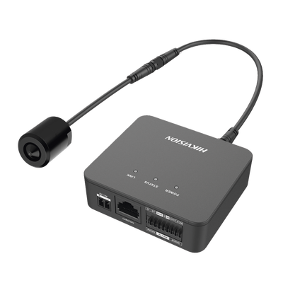 HIKVISION Pinhole IP 2 Megapixel / Lente 3.7 mm / 2 Mts Cable / PoE / Ideal para Cajeros Automáticos (ATM) / WDR / Micro SD / Cámara Tipo Cilindro MOD: DS-2CD6425G1-10