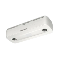 HIKVISION Cámara IP Dual 2 Megapixel / Lente 2 mm / Conteo de Personas / PoE / Uso en Interior / 6 mts IR / Ultra Baja Iluminación MOD: DS-2CD6825G0/C-IS