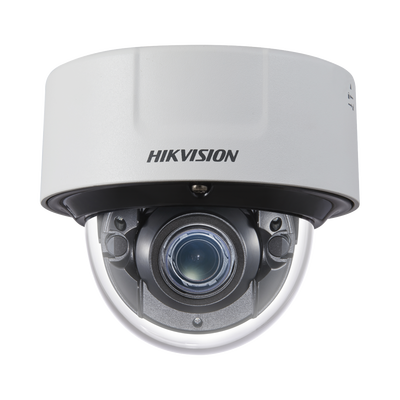 HIKVISION Domo IP 2 Megapixel / 30 mts IR EXIR / Lente Motorizado 2.8 - 12 mm / IK10 / H.265+ / WDR 140 dB / DeepinView / Entrada y Salida de Alarmas y Audio / ACUSENSE / MicroSD MOD: DS-2CD7126G0-IZS