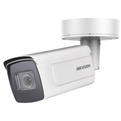 HIKVISION Deepin View Series / Bala IP 4 Megapixel / Captura Facial / Lente Mot, 2.8 a 12 mm / WDR 140 dB / H.265+ / 50 mts IR EXIR / IP67 / IK10 / Entrada y Salida de Alarma / MicroSD MOD: DS-2CD7A46G0-IZS