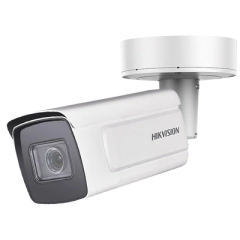 HIKVISION Deepin View Series / Bala IP 4 Megapixel / Captura Facial / Lente Mot, 2.8 a 12 mm / WDR 140 dB / H.265+ / 50 mts IR EXIR / IP67 / IK10 / Entrada y Salida de Alarma / MicroSD MOD: DS-2CD7A46G0-IZS