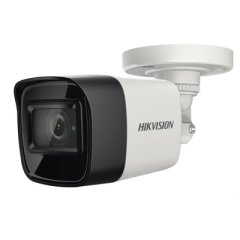 HIKVISION Bala TURBOHD 4K (8 Megapixel) / Gran Angular 102° / Lente 2.8 mm / Exterior IP67 / IR EXIR 30 mts / dWDR DS-2CE16U0T-ITF