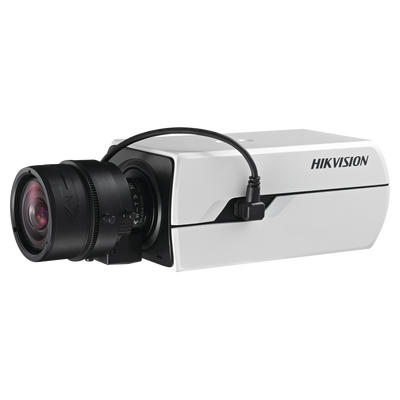 HIKVISION Cámara Tipo Box (Profesional) TURBOHD 4K / WDR / Menu OSD / Día-Noche / Ultra Baja Iluminación / Soporta Alarmas MOD: DS-2CE37U8T-A