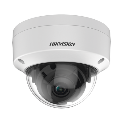 HIKVISION Domo TURBOHD 2 Megapixel (1080p) / Lente 2.8 mm / 30 mts IR EXIR / TVI-AHD-CVI-CVBS / IK10 / IP67 / WDR 120 dB / Ultra Baja Iluminación / Metal MOD: DS-2CE57D3T-VPITF