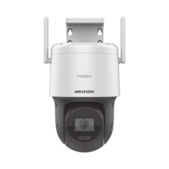 HIKVISION Domo IP PT 4 Megapixel / Lente 2.8 mm / 30 mts IR EXIR / Exterior IP66 / dWDR / Ultra Baja Iluminación / Micrófono y Bocina Integrada / Audio de Dos Vías/ WiFi / dWDR MOD: DS-2DE2C400IW-DE/W