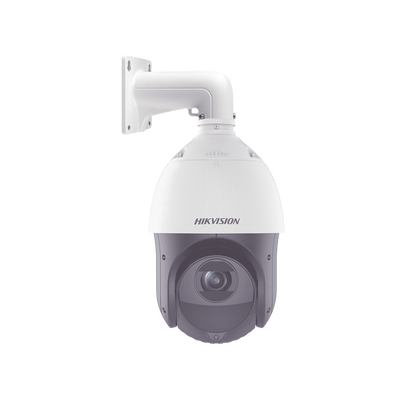 HIKVISION Domo PTZ IP 2 Megapixel / 15X Zoom / 100 mts IR / IP66 / ACUSENSE / DARKFIGHTER / WDR 120 dB / Entrada y Salida de Audio y Alarmas / HLC / EIS / PoE+ / MicroSD MOD: DS-2DE4215IW-DE(T5)