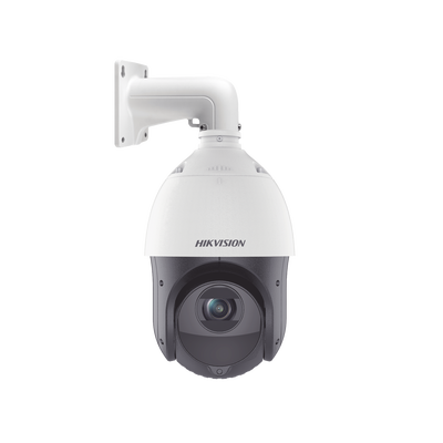 HIKVISION Domo PTZ IP 4 Megapixel / 25X Zoom / 100 mts IR / IP66 / DARKFIGHTER / WDR 120 dB / Entrada y Salida de Audio y Alarmas / HLC / EIS / PoE+ MOD: DS-2DE4425IW-DE(S6)