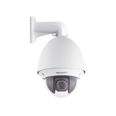 HIKVISION Domo PTZ IP 4 Megapixel / 25X Zoom / Exterior IP66 / IK10 / WDR / 3D-DNR / BLC / PoE+ / Entrada-Salida audio y alarma / MicroSD MOD: DS-2DE4425W-DE(S6)