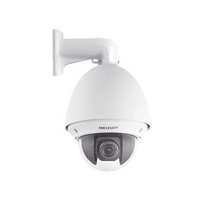 HIKVISION Domo PTZ IP 4 Megapixel / 25X Zoom / Exterior IP66 / IK10 / WDR / 3D-DNR / BLC / PoE+ / Entrada-Salida audio y alarma / MicroSD MOD: DS-2DE4425W-DE(S6)