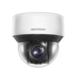 HIKVISION Mini Domo IP PTZ 4 Megapixel / 25X Zoom / 50 mts Luz Infrarroja Inteligente (Visión Nocturna) / Autoseguimiento / WDR 120 dB / PoE+ / IP66 / Ultra Baja Iluminación / MicroSD DS-2DE4A425IWG-E