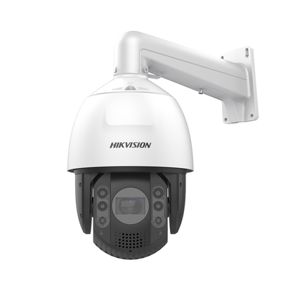HIKVISION [ PROTECCIÓN ACTIVA ] Domo PTZ IP 4 Megapixel / 25X Zoom / 200 mts IR / ACUSENSE (Evita Falsas Alarmas) / IP66 / Alerta Audible y Luz Estroboscópica / Autoseguimiento 2.0 / Hi-PoE / DARKFIGHTER / Rapid Focus/ microSD MOD: DS-2DE7A425IW-AEB(T5)