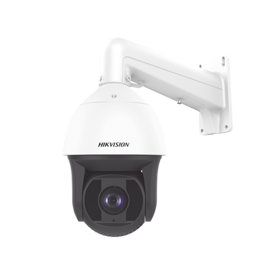 HIKVISION Domo PTZ IP 4 Megapixel / 42X Zoom / 400 mts IR / AutoSeguimiento / WDR 140 dB / Hi-PoE / EIS / Detección de Rostros / IP67 / MicroSD MOD: DS-2DF8442IXS-AEL(T5)